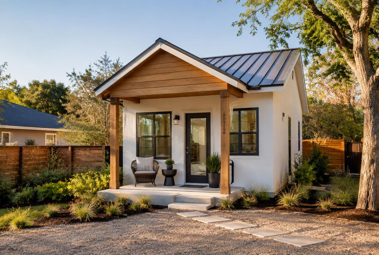 ADUs / Guest Houses / Casitas built as new construction in North Texas